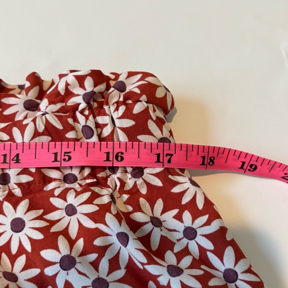 Madewell Women Paperbag Button-Front Mini Skirt in Falling Daisies Size XL - Picture 6 of 10